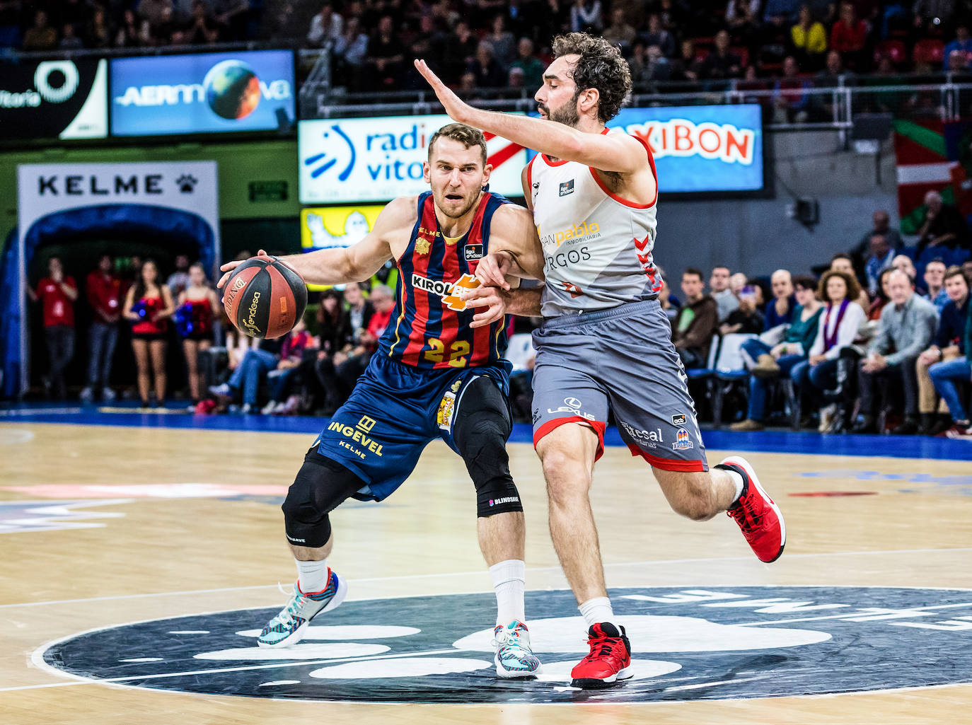 Fotos: Las mejores imágenes del Baskonia - Burgos