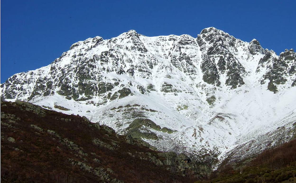 Vista del pico Curavacas, Palencia.