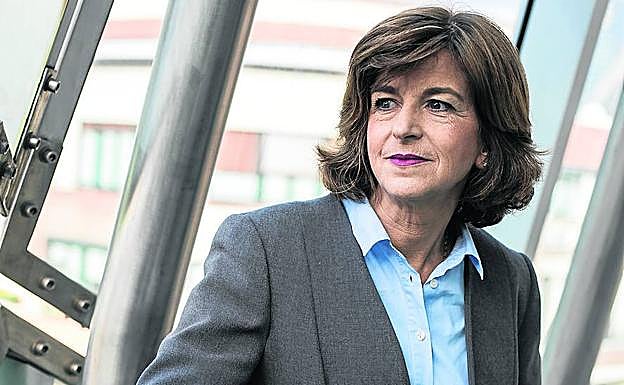 La cardióloga Nekane Murga lleva nueve meses al frente del Departamento de Salud. 