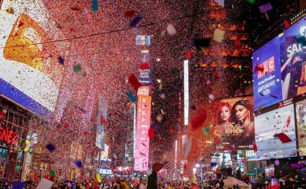 Galería. Celebración en Times Square, Nueva York. 