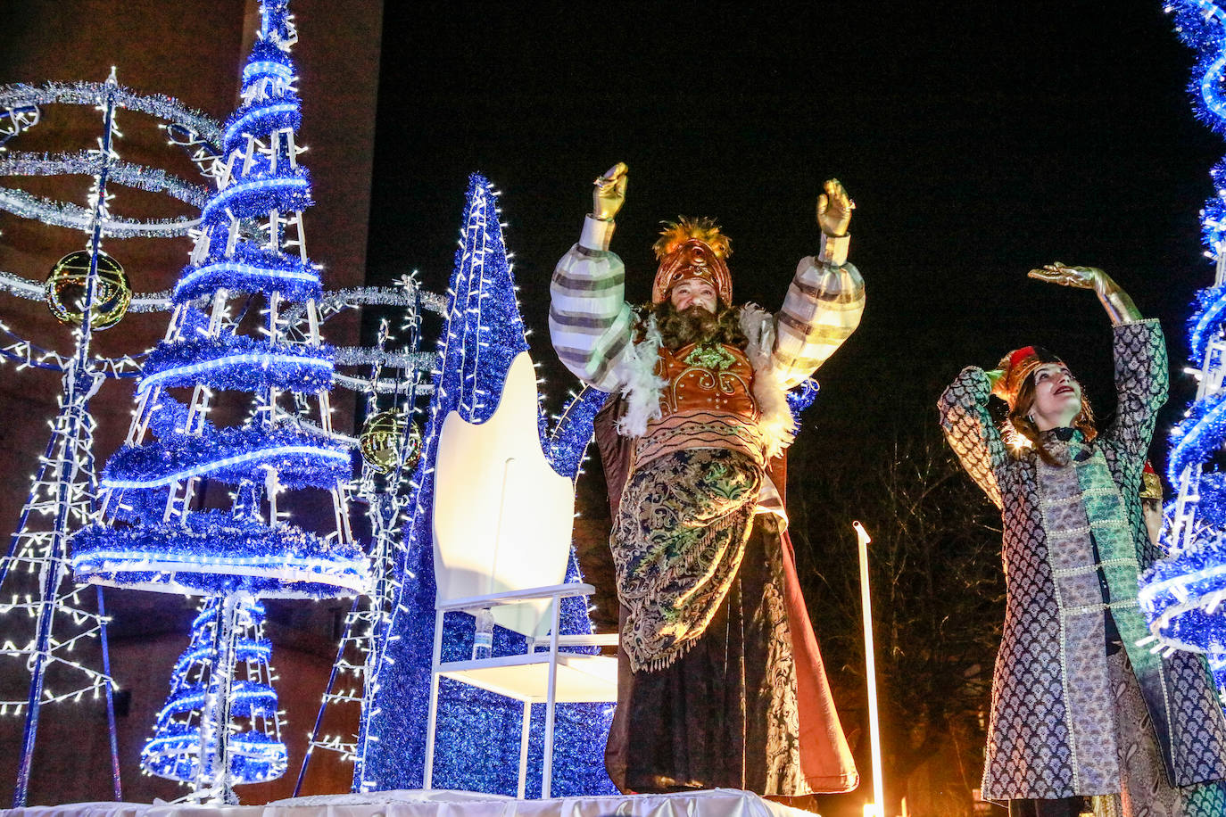 Fotos: La cabalgata de los Reyes en Vitoria, en imágenes