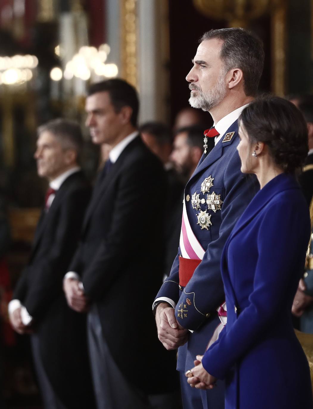 Fotos: El recogido &#039;messy&#039; de Letizia planea ser el peinado de invitada clave de 2020