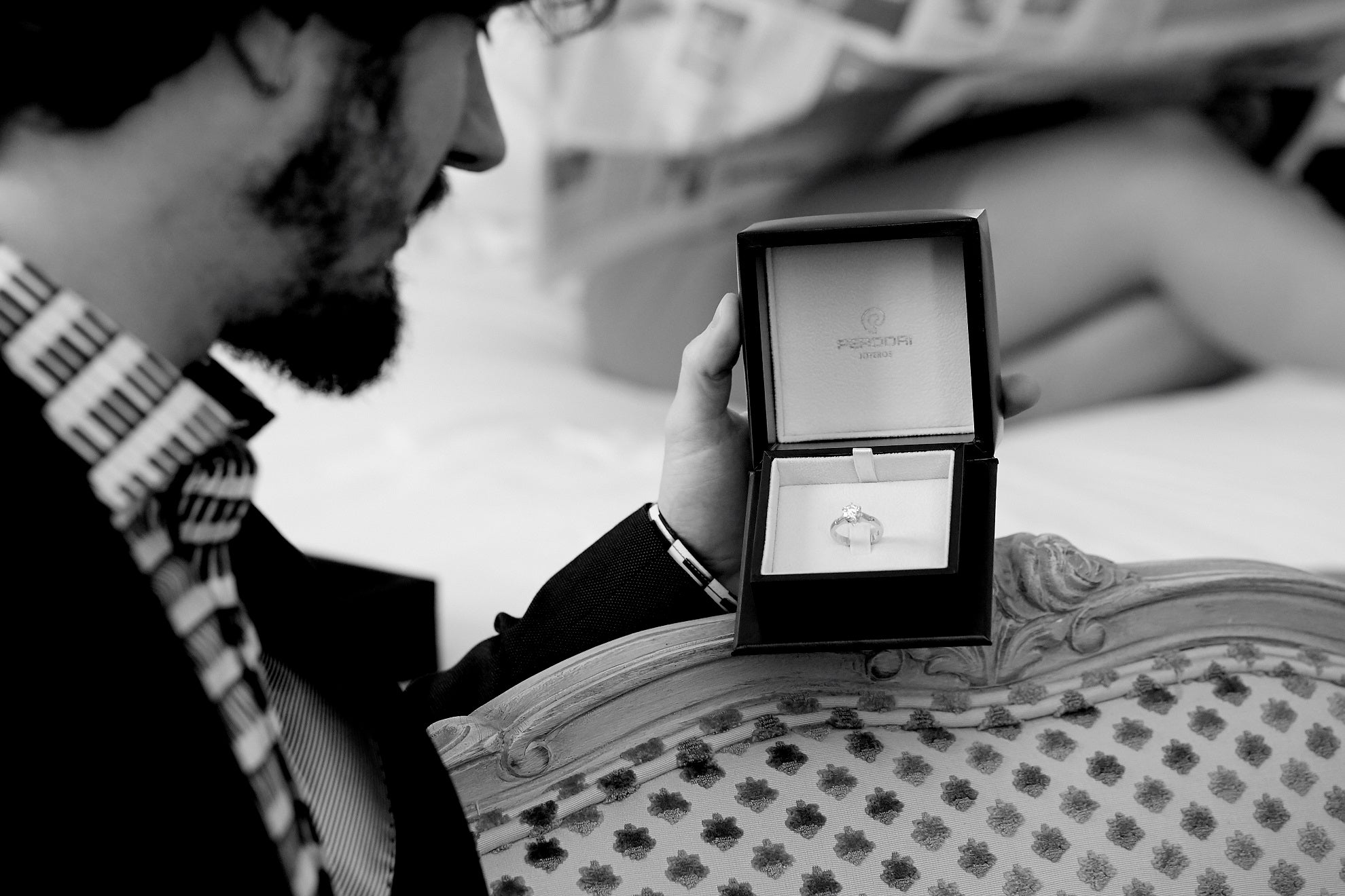 Fotos: Una pedida de mano muy especial en el Hotel Carlton de Bilbao