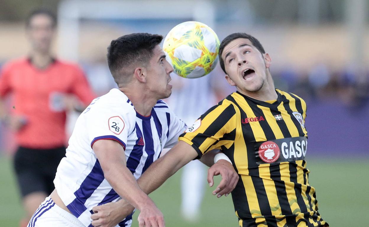 Los hombres del Barakaldo tendrán que darlo todo para vencer al Rayo.