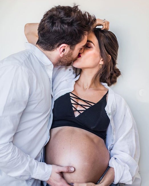 Fotos: Ibai Gómez e Ingrid Betancor, padres de un niño llamado Marko