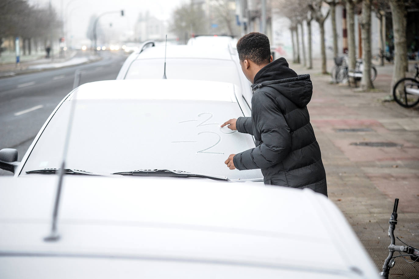 Fotos: Alava amanece de nuevo con heladas