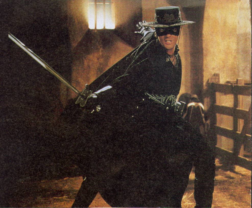 Escena de la película 'La máscara del zorro' (1998) de Martín Campbell.