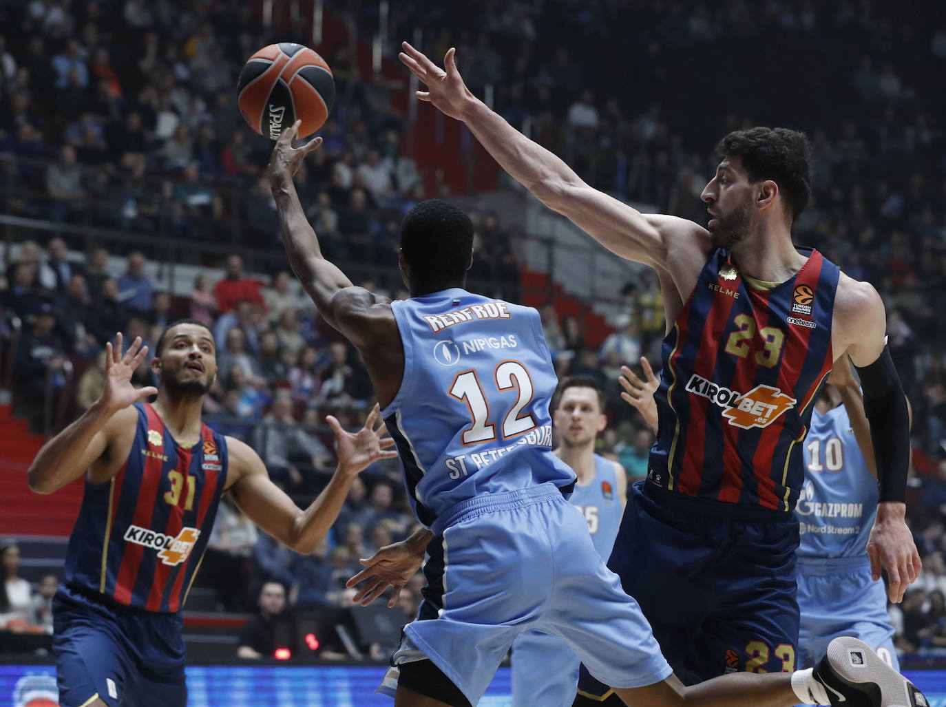 Fotos: Las fotos del Zenit - Baskonia