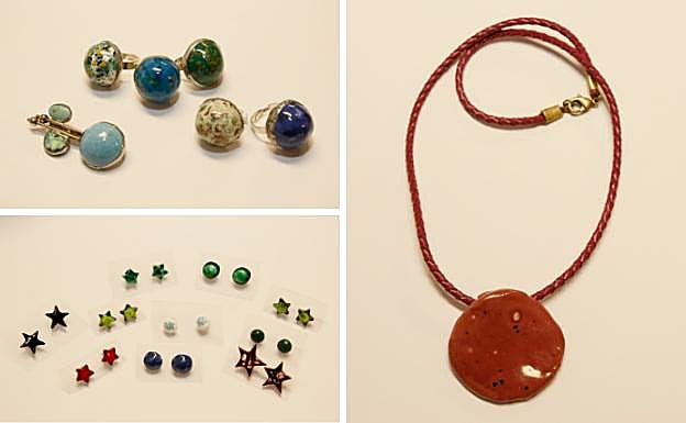 La bisutería es una de las creaciones que más triunfa en las ferias de artesanía. 