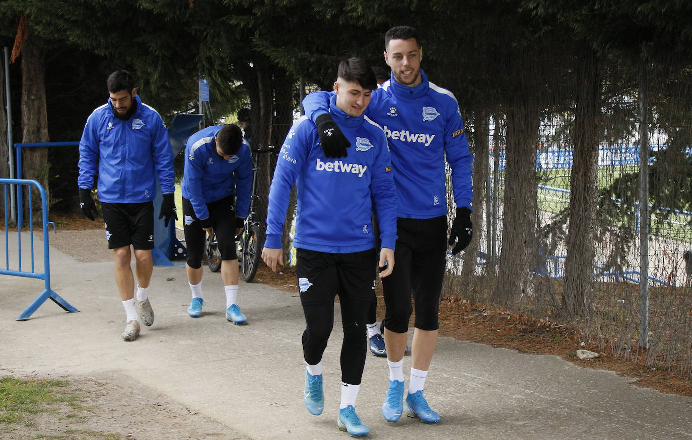 Fotos: Fotos del entrenamiento del Alavés