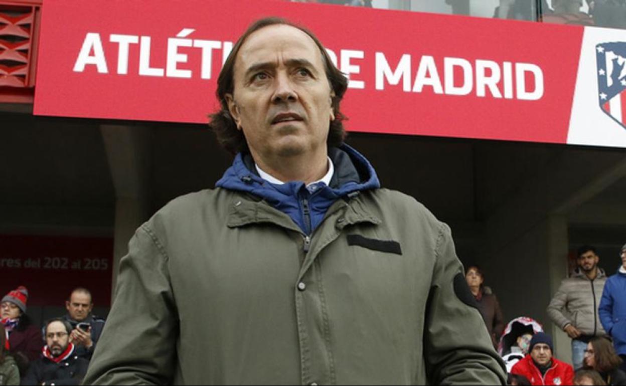 Pablo López, exentrenador del Atlético de Madrid femenino. 