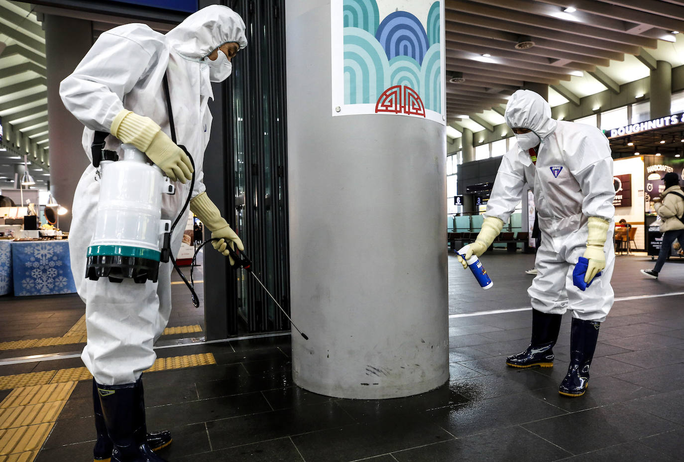 Fotos: Así se combate el coronavirus en Wuhan