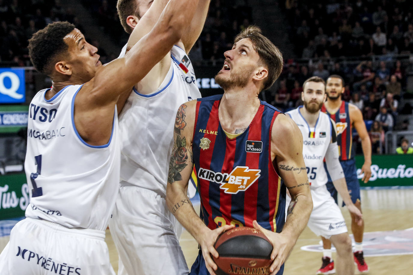 El Buesa Arena ha acogido un nuevo partido de Liga Endesa.