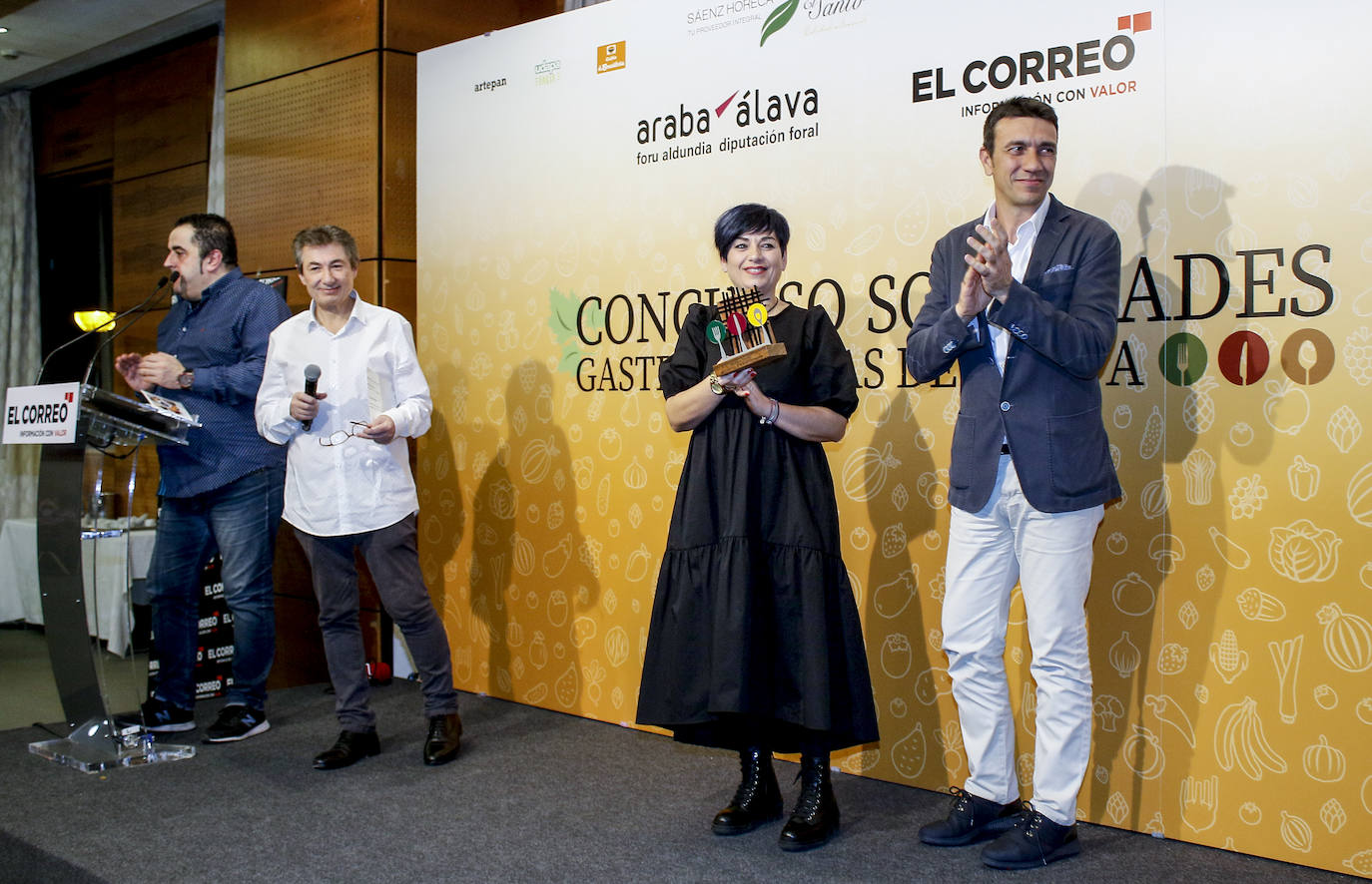 Fotos: Entrega de premios del XXIII Concurso de Sociedades Gastronómicas de Álava EL CORREO