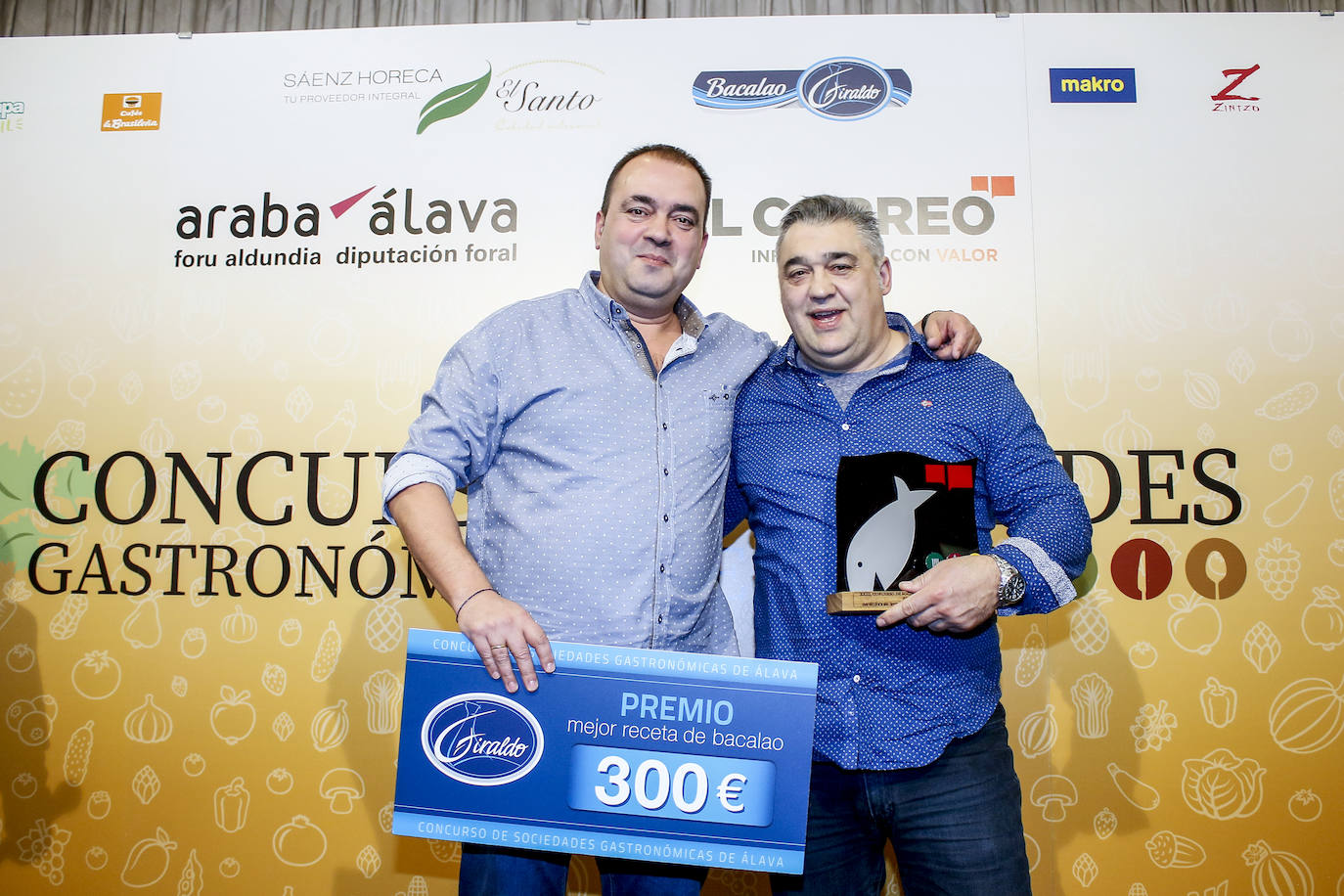 Fotos: Entrega de premios del XXIII Concurso de Sociedades Gastronómicas de Álava EL CORREO
