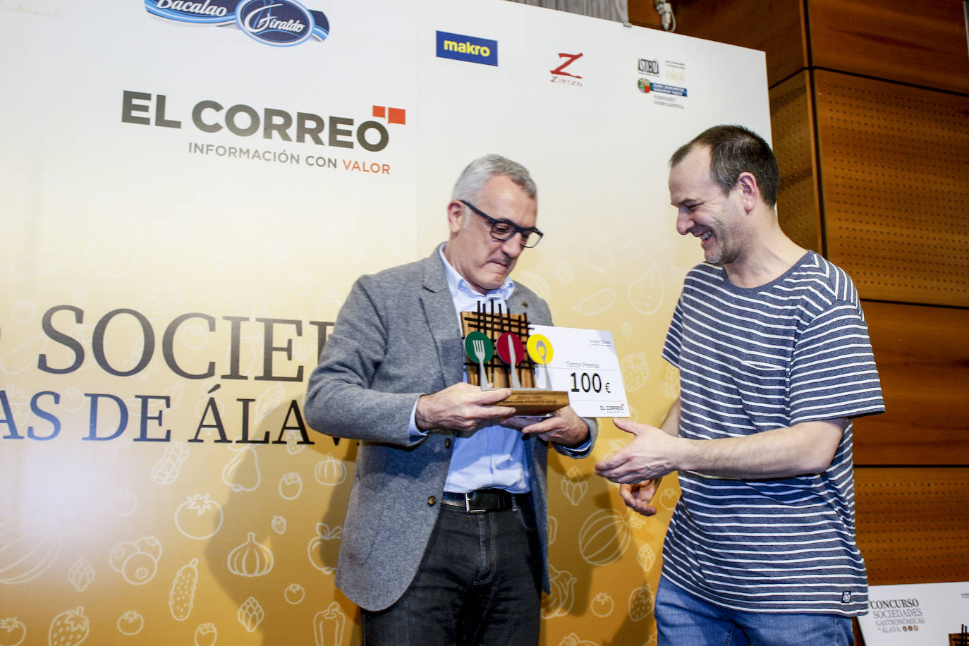 Fotos: Entrega de premios del XXIII Concurso de Sociedades Gastronómicas de Álava EL CORREO
