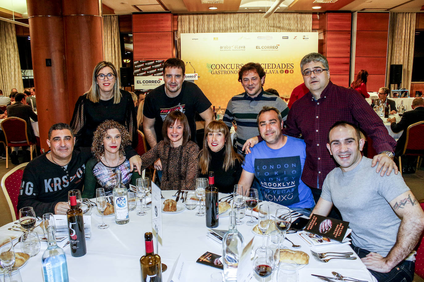 Fotos: Entrega de premios del XXIII Concurso de Sociedades Gastronómicas de Álava EL CORREO