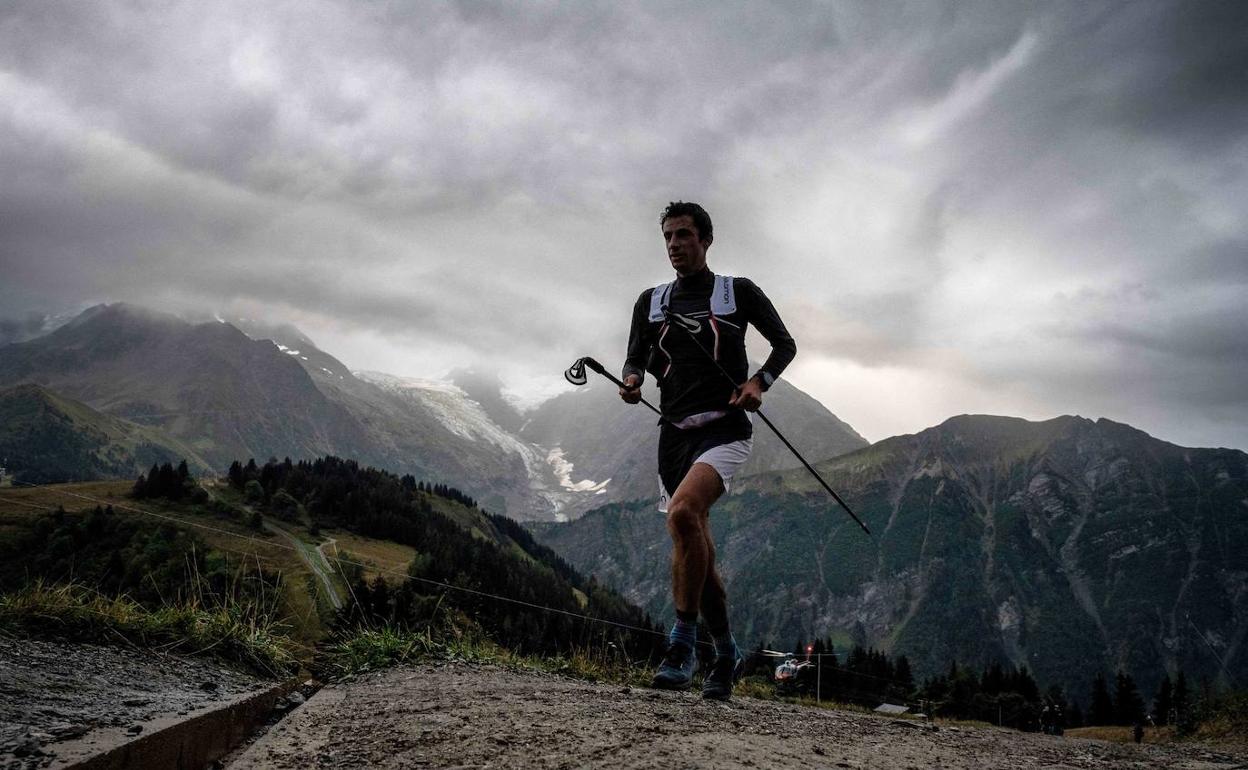 El alpinista español, Kilian Jornet.