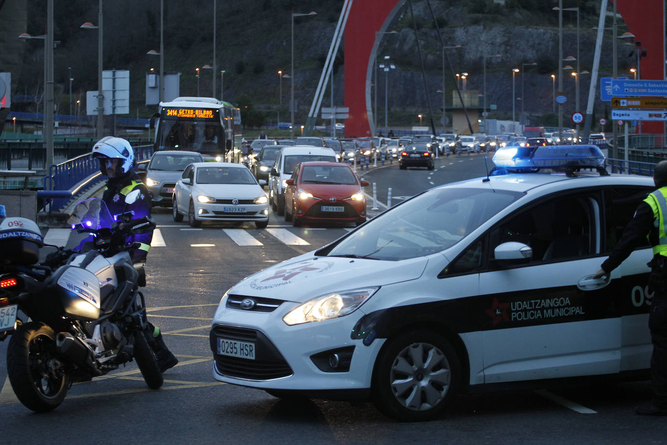 Fotos: Las jornada de huelga en Bilbao, en imágenes