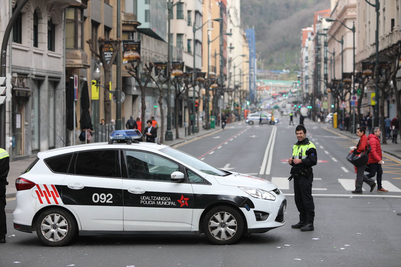 Fotos: Las jornada de huelga en Bilbao, en imágenes