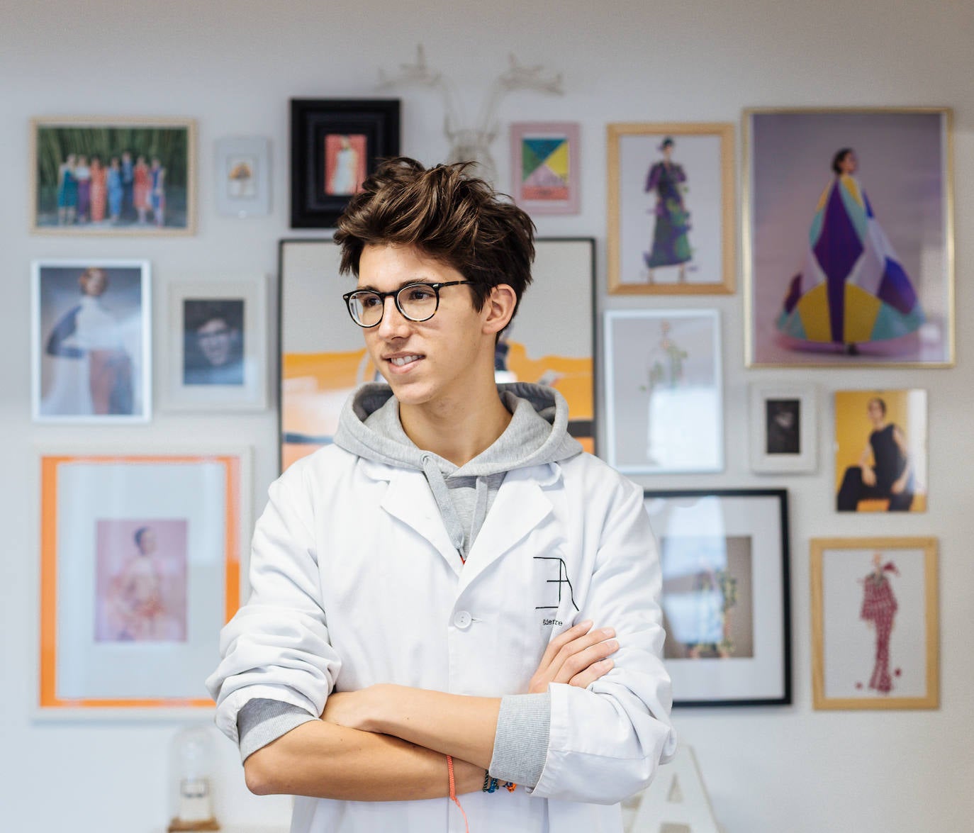 Fotos: Eder Aurre, seleccionado entre 152 diseñadores para vender sus creaciones en Milán