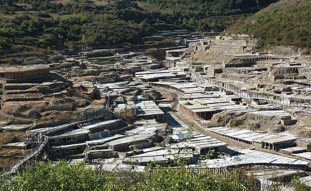Vista general de las salinas.