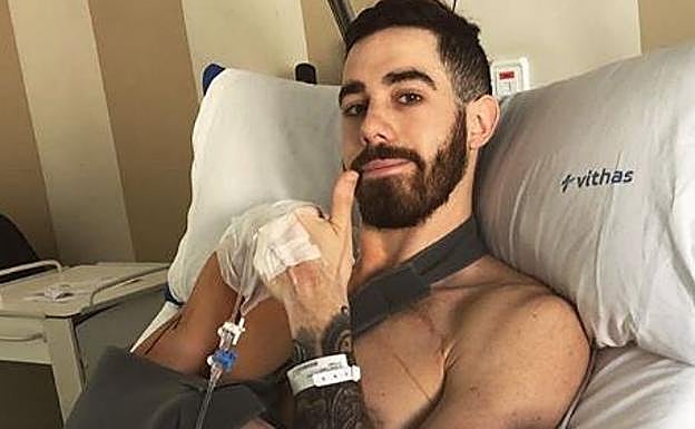 El jugador colgó esta imagen en las redes sociales