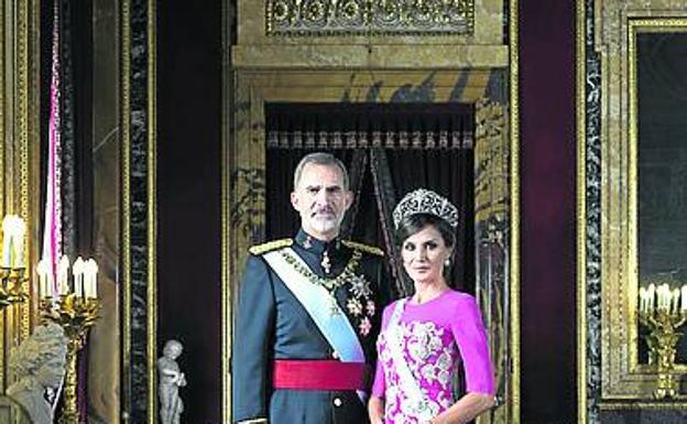 Los Reyes, de gala.