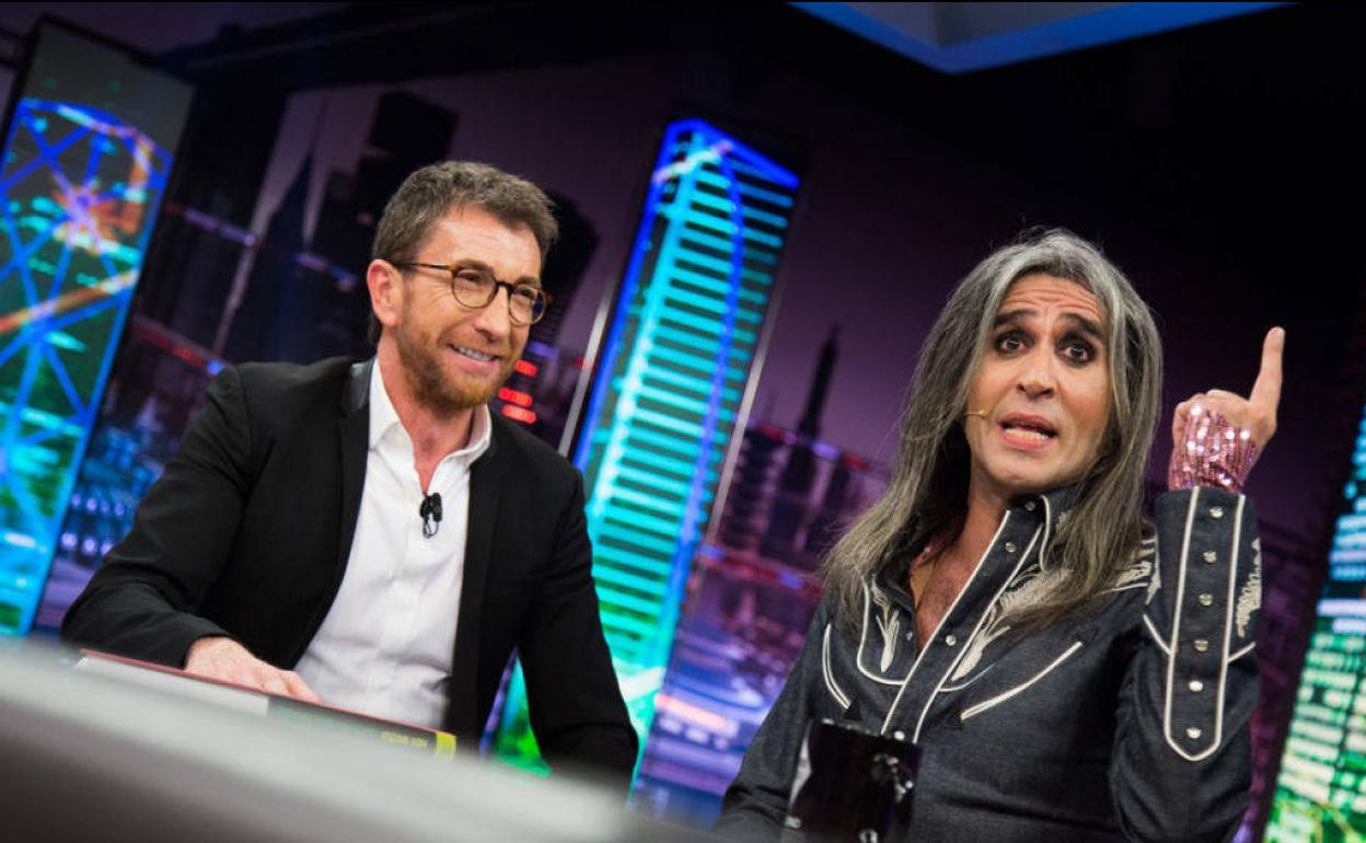 Mario Vaquerizo, ayer, en 'El Hormiguero'.