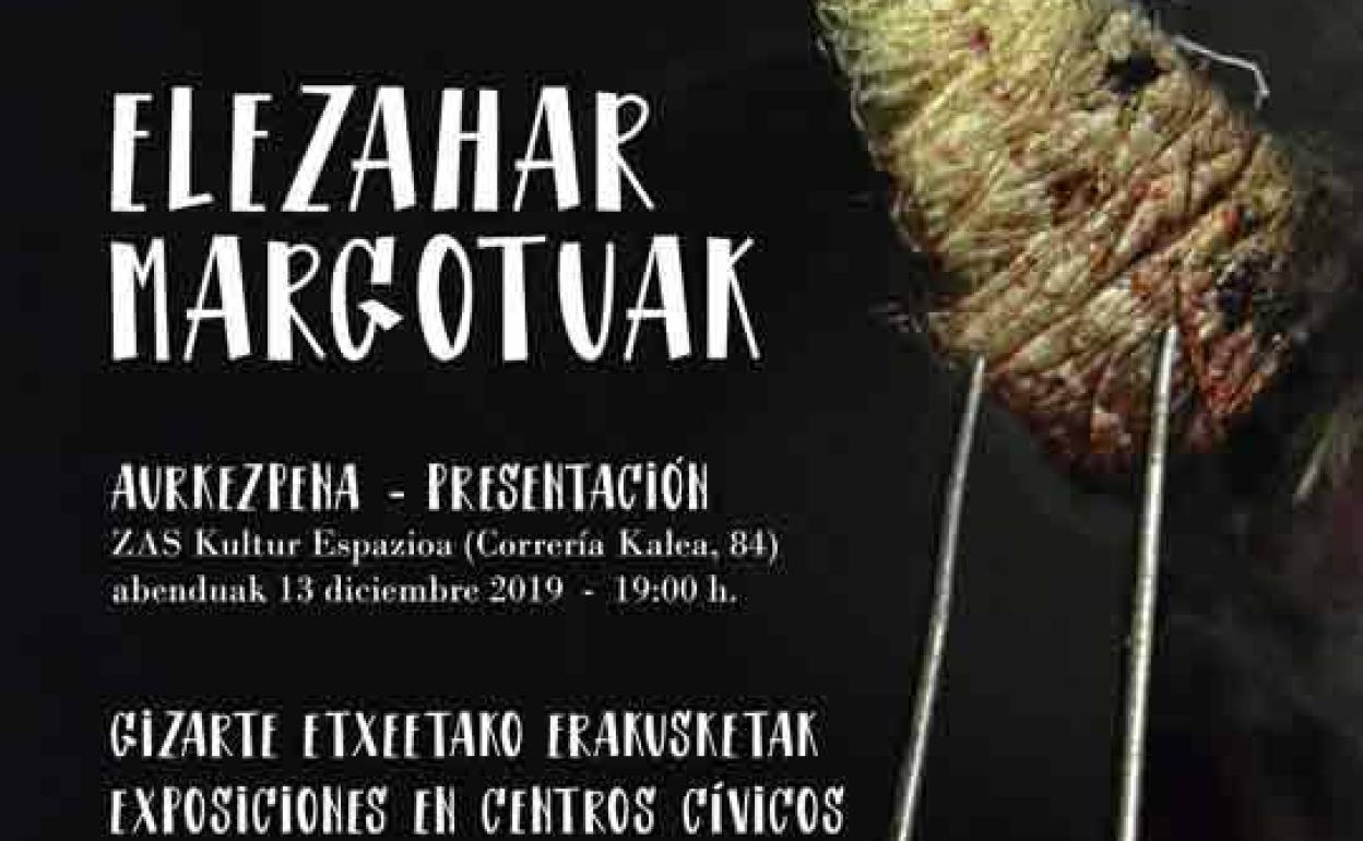 Esti Aguirre López de Munain artistaren 'Elezahar margotuak' erakusketa, Gasteizen