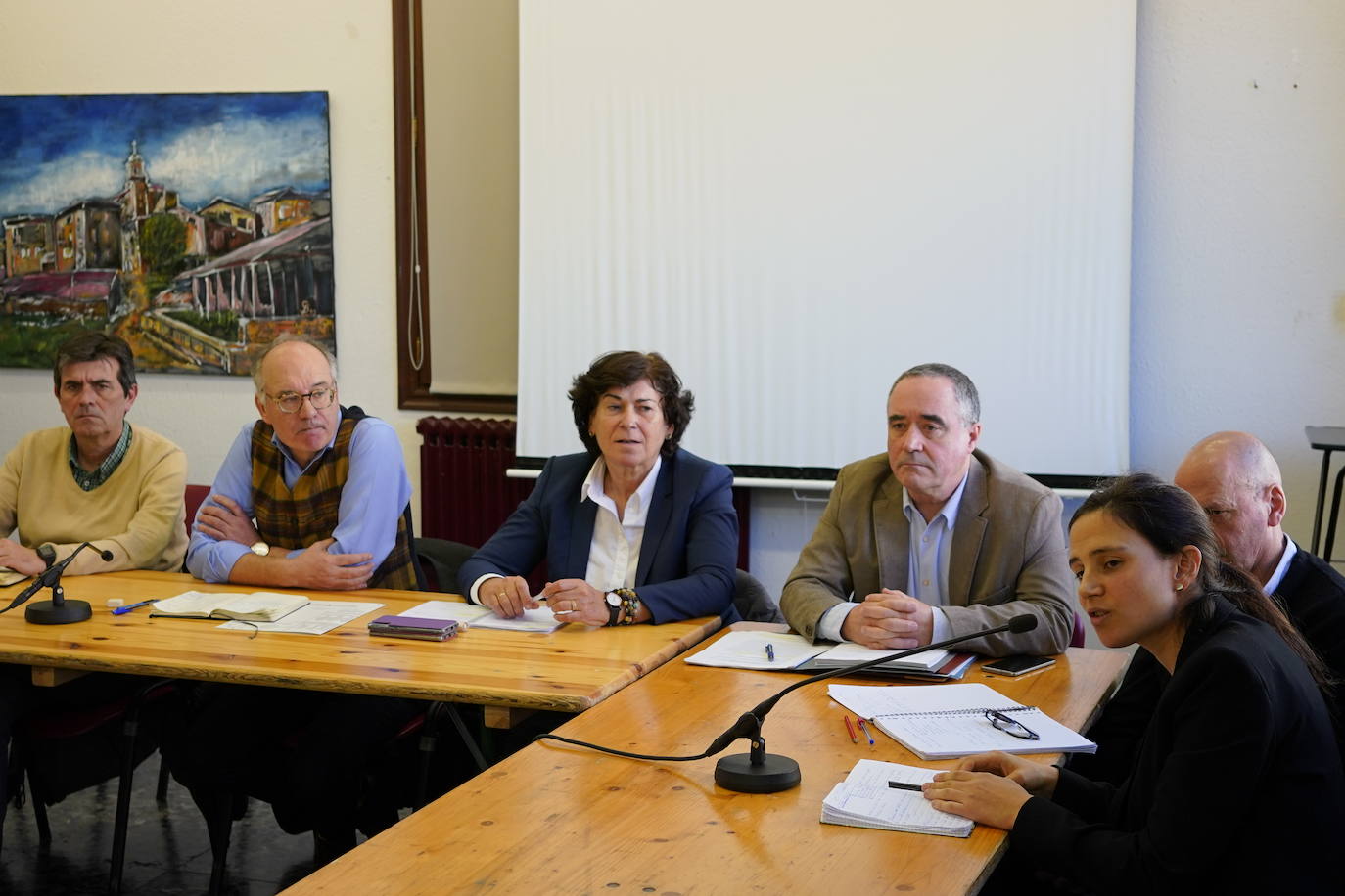 La mesa técnica celebró una reunión esta mañana en Zaldibar presidida por el lehendakari durante media hora.