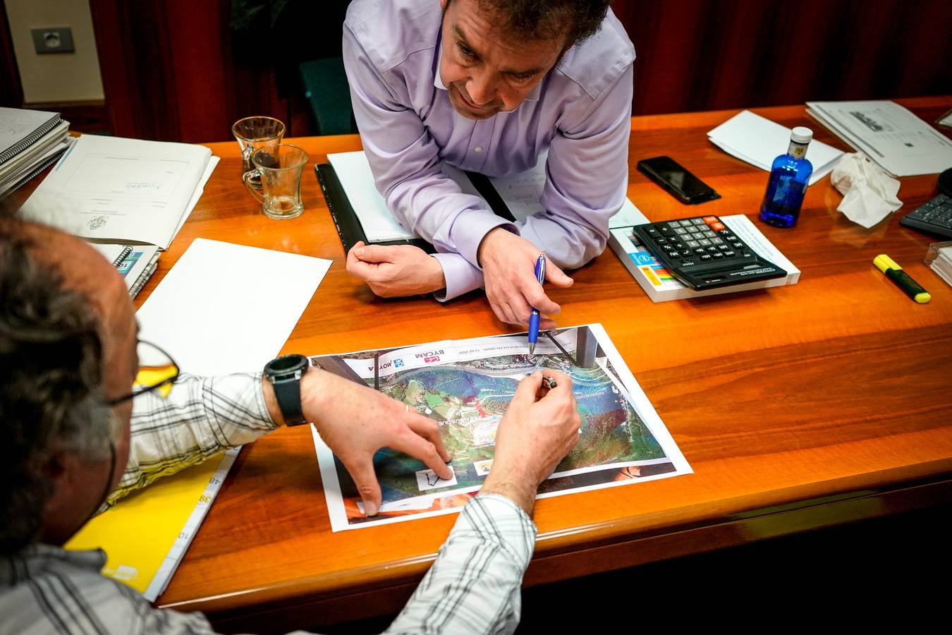 Fotos: Así gestiona el alcalde Ermua la crisis del vertedero