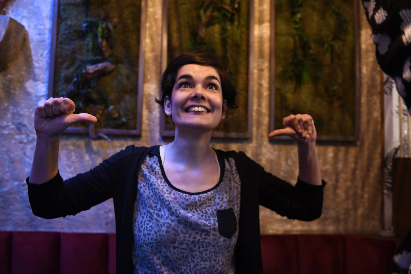 Maiteder Santos ha aprendido a quererse y respetarse. 