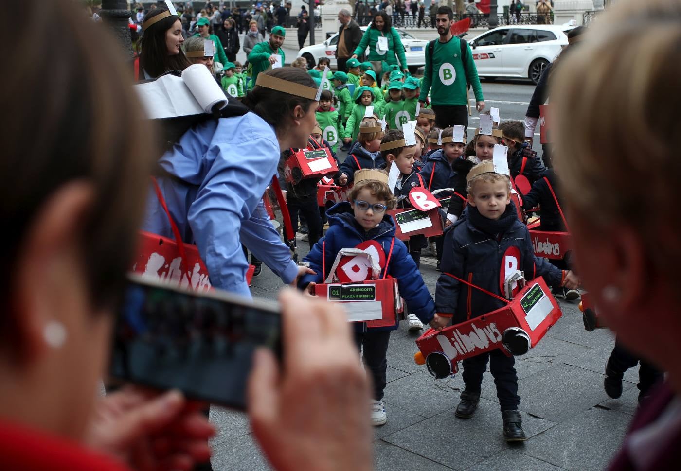 Las mejores fotos de los disfraces de carnavales de los más pequeños de la casa, en Bilbao.