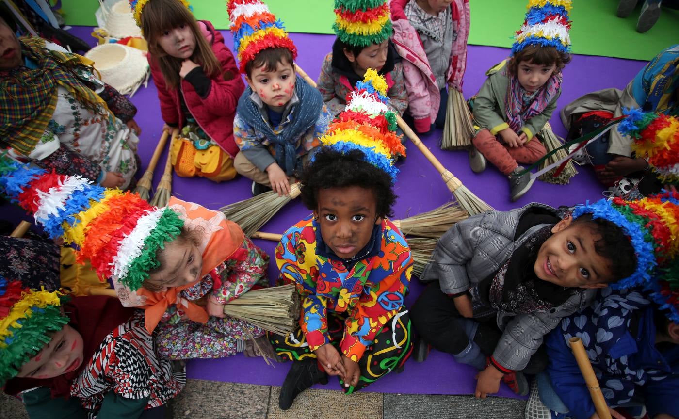 Las mejores fotos de los disfraces de carnavales de los más pequeños de la casa, en Bilbao.