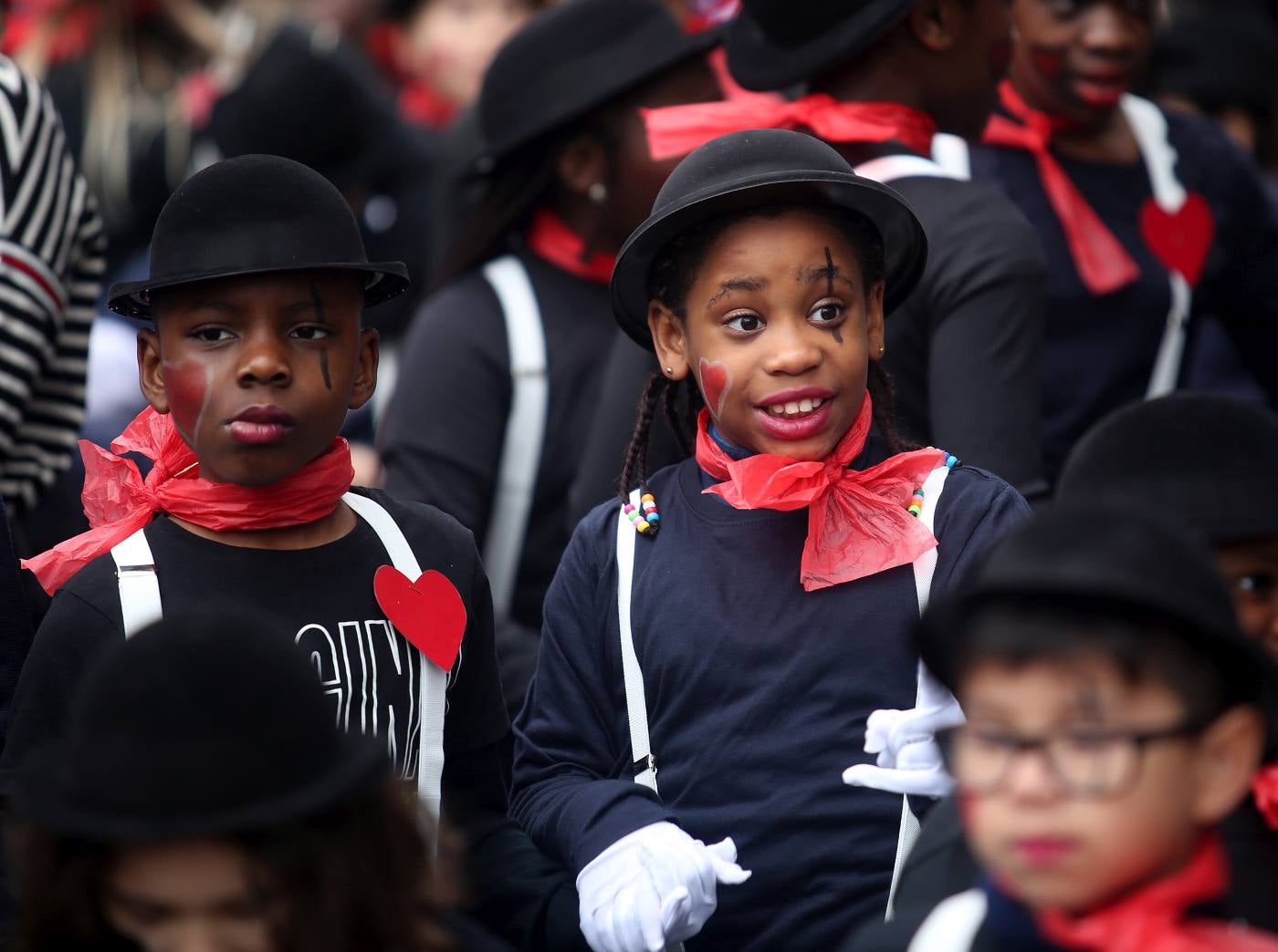 Las mejores fotos de los disfraces de carnavales de los más pequeños de la casa, en Bilbao.