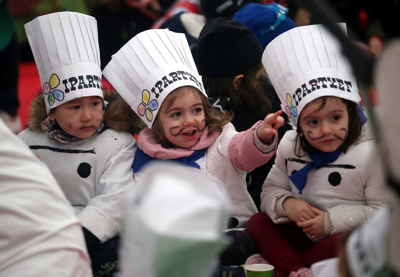 Las mejores fotos de los disfraces de carnavales de los más pequeños de la casa, en Bilbao.