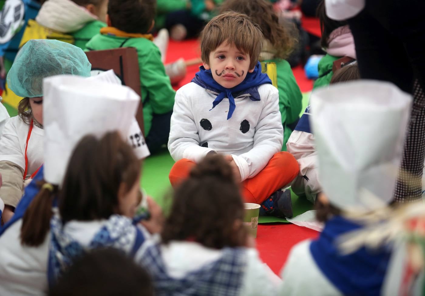 Las mejores fotos de los disfraces de carnavales de los más pequeños de la casa, en Bilbao.