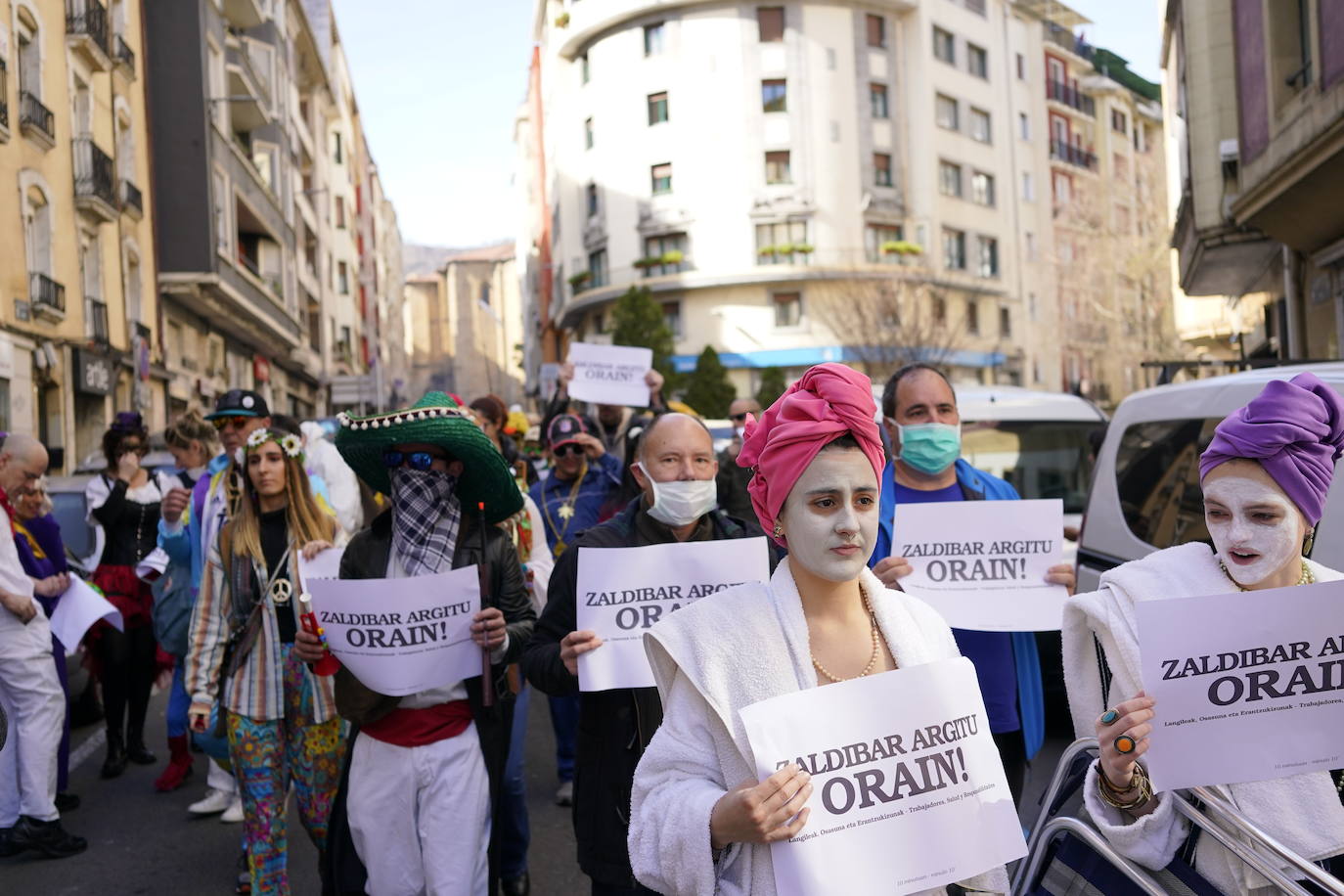 Fotos: Carnavales reivindicativos en los municipios del entorno del vertedero