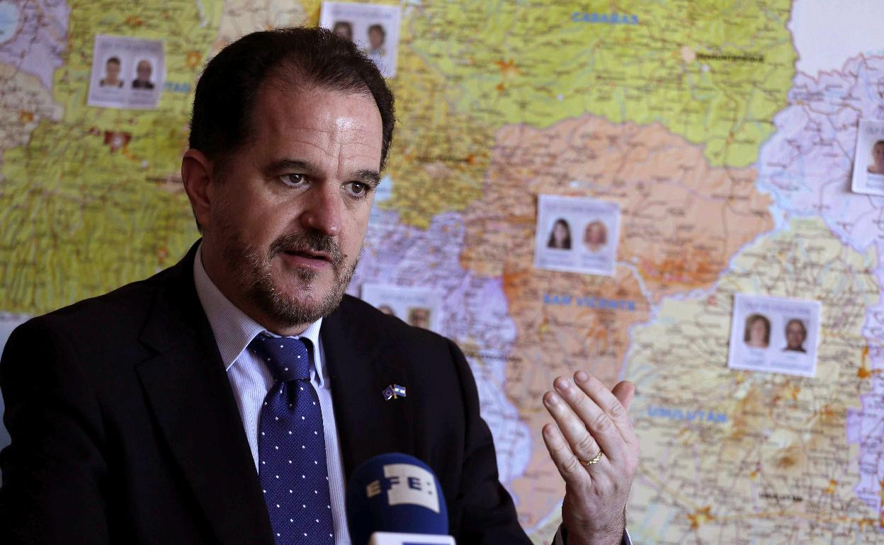 Carlos Iturgaiz presidió el PP vasco ocho años.