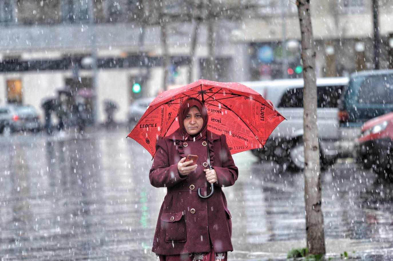 Fotos: La nieve vuelve a Álava