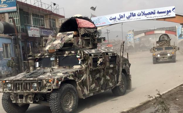 Despliegue de seguridad en Kabul.