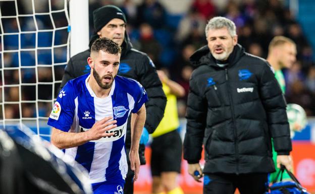 Luis Rioja volvió al equipo ante el Valencia. 