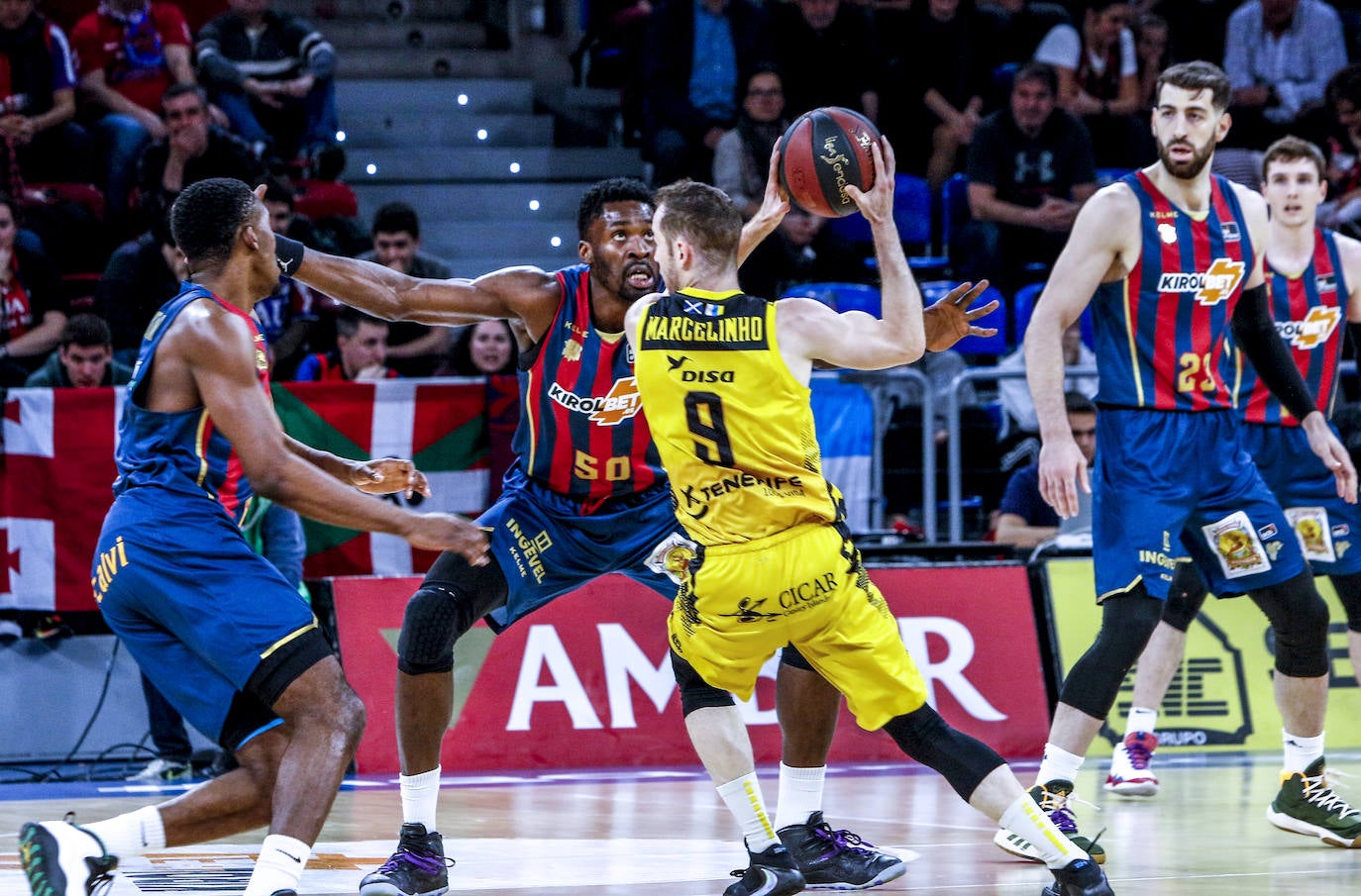 Fotos: Kirolbet Baskonia-Iberostar Tenerife, en imágenes