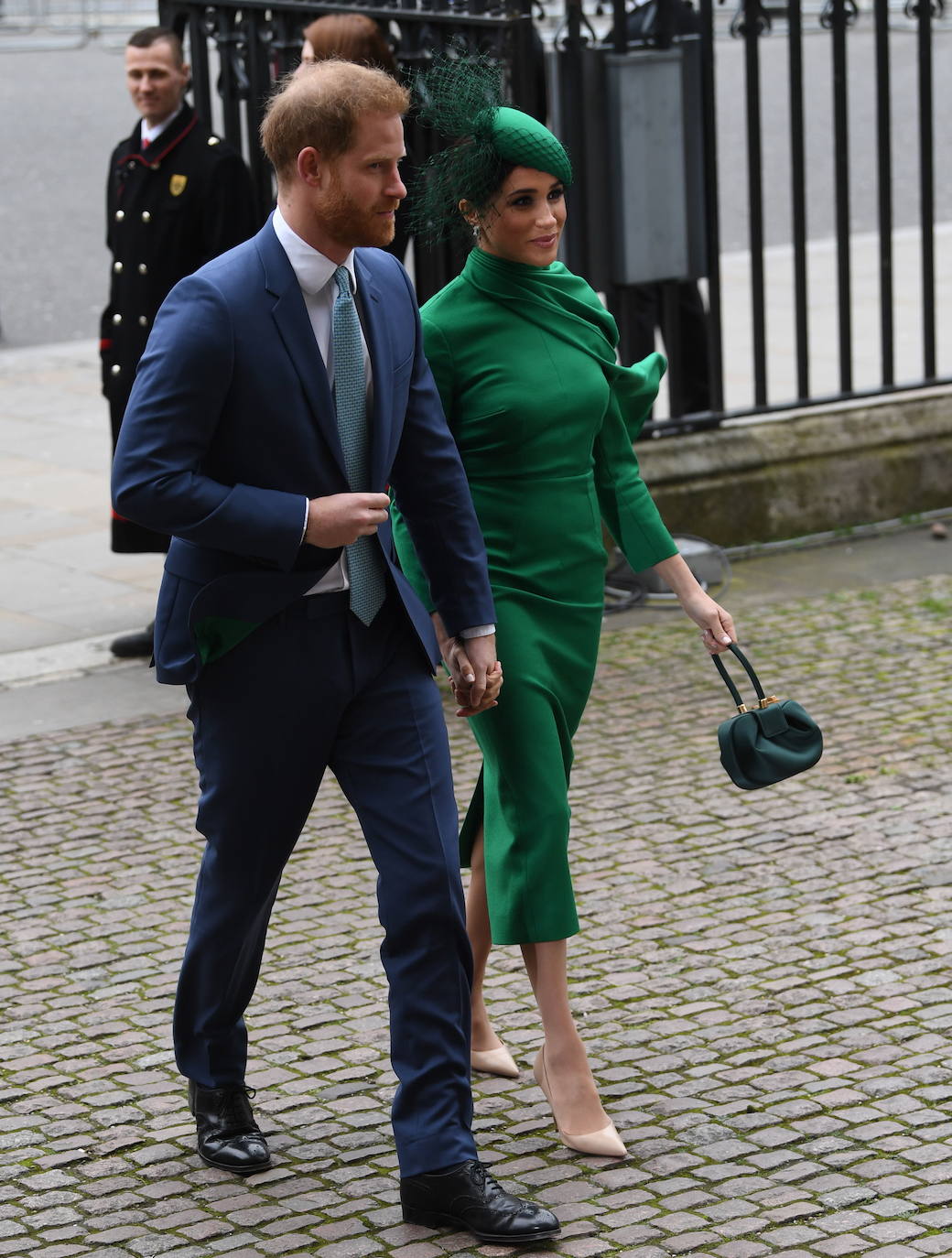 Fotos: El príncipe Harry y Meghan se despiden de Reino Unido