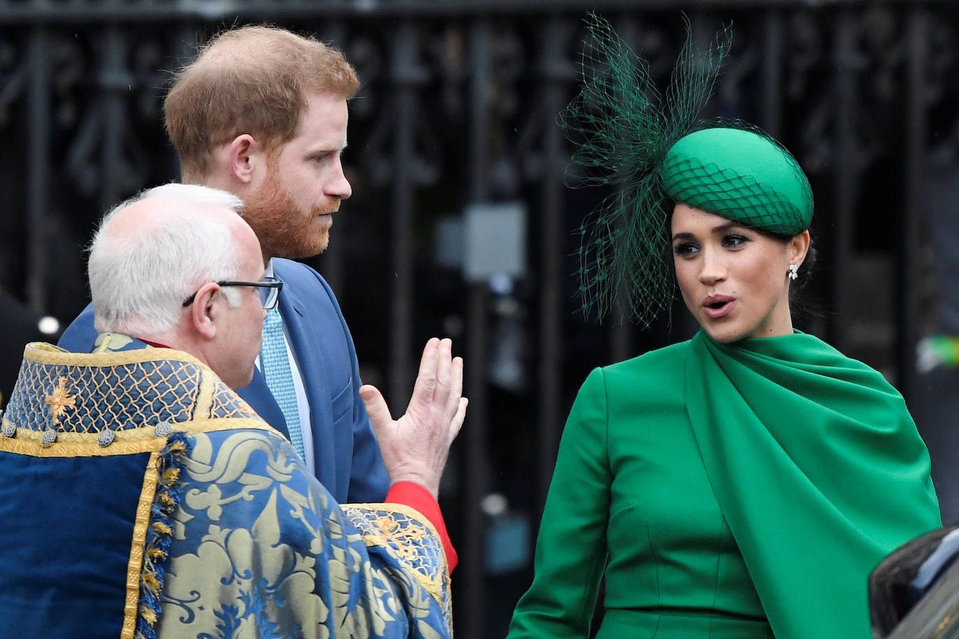 Fotos: El príncipe Harry y Meghan se despiden de Reino Unido