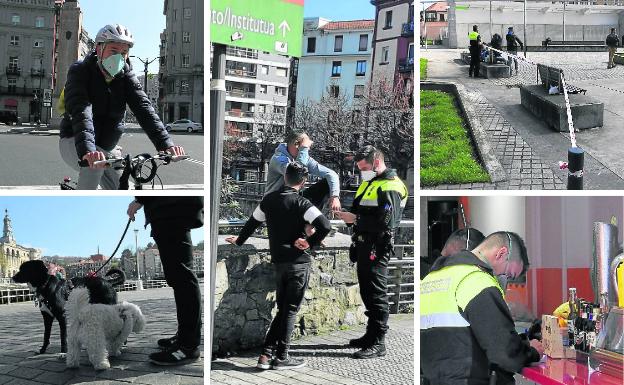 Comprar pan a kilómetros de distancia y pasear ocho veces al perro para pisar la calle