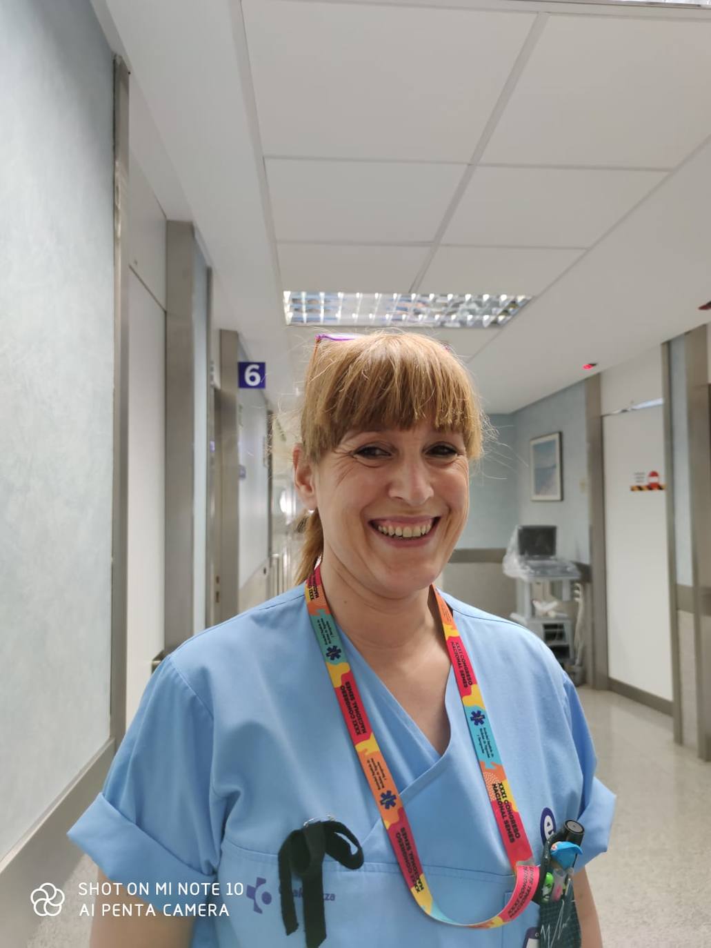 Aitziber Artabe. Enfermera de Urgencias