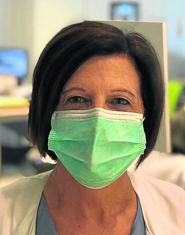 Amaia Echevarría. Enfermera centro de salud.