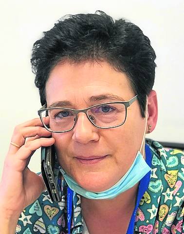 Ana Carracedo. Administrativa centro de salud.